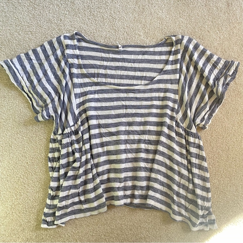 Willow & Clay Striped Comfy Shirt - Small